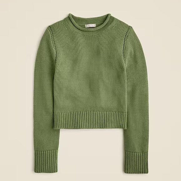 J. Crew Heritage cotton Rollneck™ sweater Size XXS - Picture 1 of 9